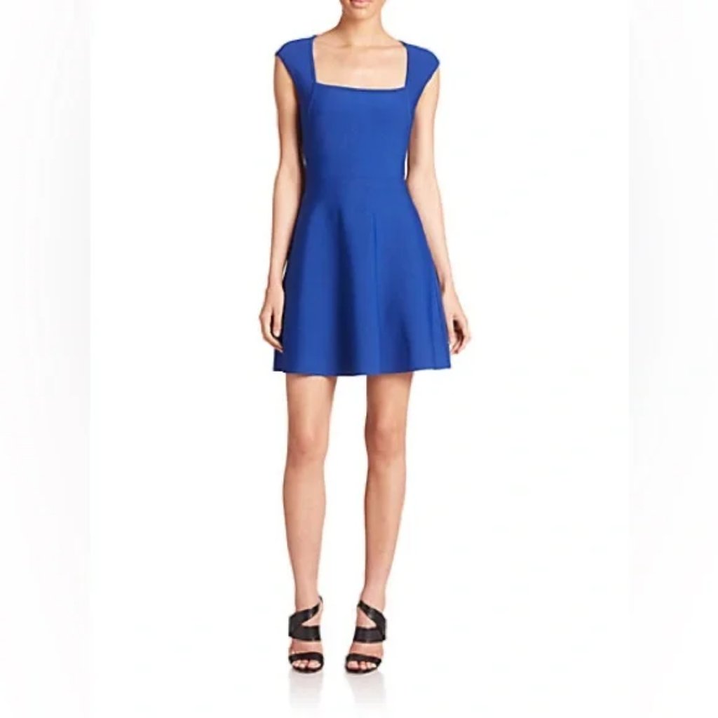 Bcbg Maxazria Kamara Dress In Orient Blue